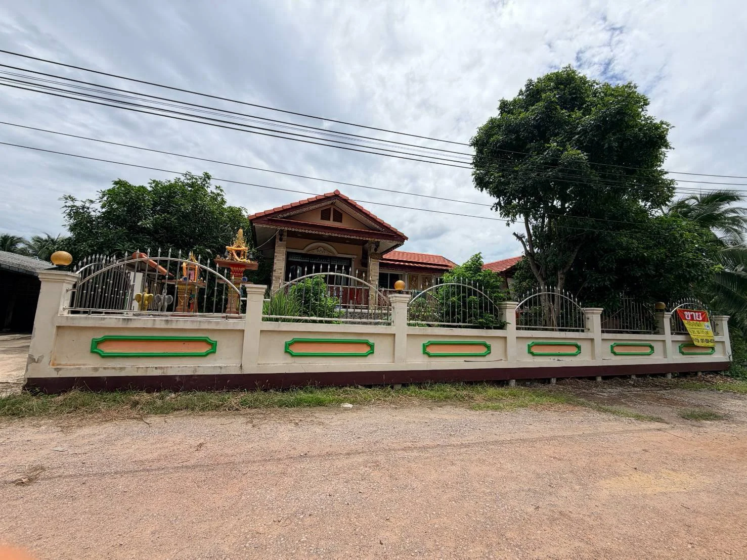 ZMC025 ขายบ้านพร้อมที่ดินริมน้ำ1-0-67ไร่ สวนส้ม บ้านแพ้ว สมุทรสาคร - image 2