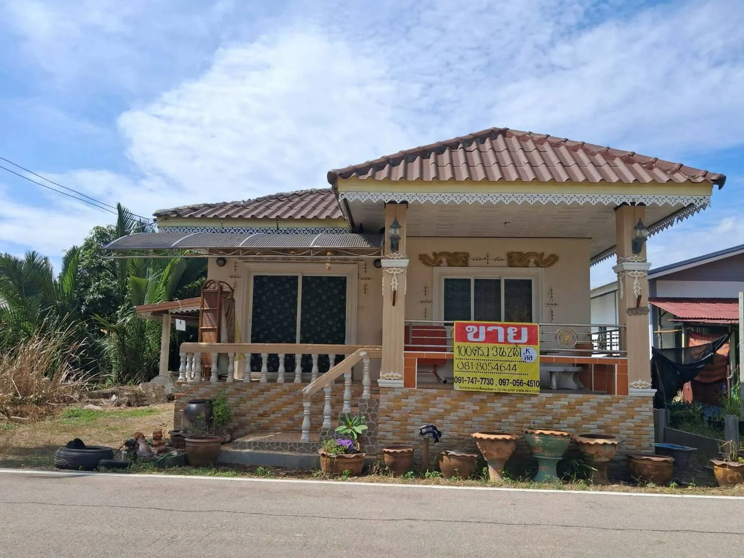 ZMC033 ขายบ้านเดี่ยวพร้อมที่ดิน 100 ตร.วา. ซอยโรงถ่าน  ถนนทุ่งกระโจมทอง หลักสอง บ้านแพ้ว สมุทรสาคร