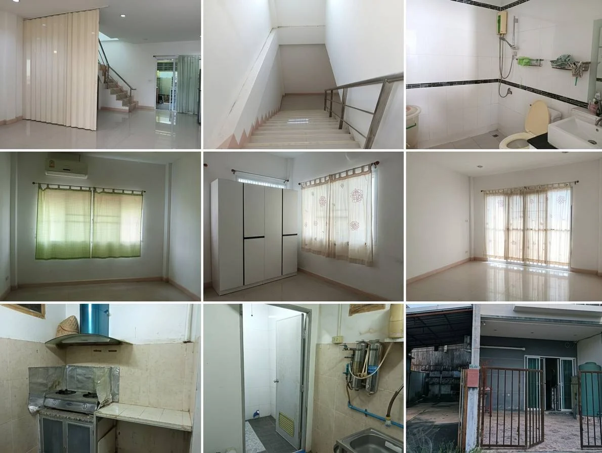 ขายด่วน ทาวน์เฮ้าส์ 38 ตร.วา. ซ.อุดรคาบาน่า ถ.โพนพิสัย พร้อมที่จอดรถ ใจกลางเมืองอุดรธานี - image 4