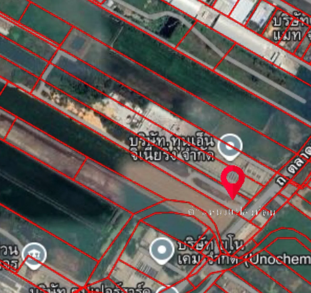 ขายที่ดิน 13-3-72 ไร่  ติดถนนตลาดปองพล คลองอุดมชลจร  เมืองฉะเชิงเทรา - image 6