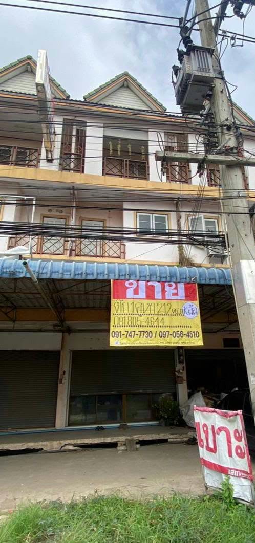 ZMC039 ขายถูก อาคารพาณิชย์ 3 ชั้นครึ่ง ใกล้โรงพยาบาลบ้านแพ้ว ติดถนนหลัก เส้นบ้านแพ้ว–พระประโทน สมุทรสาคร - image 2