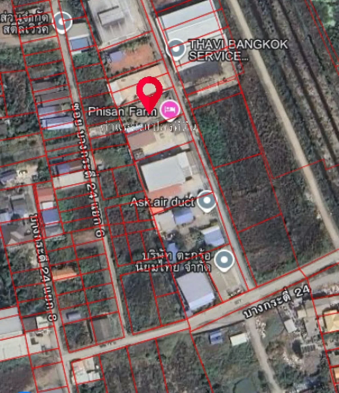 ขายที่ดินเปล่า  200 ตารางวา  ซอยบางกระดี่24 แยก 4   แสมดำ  บางขุนเทียน  กรุงเทพ - image 6
